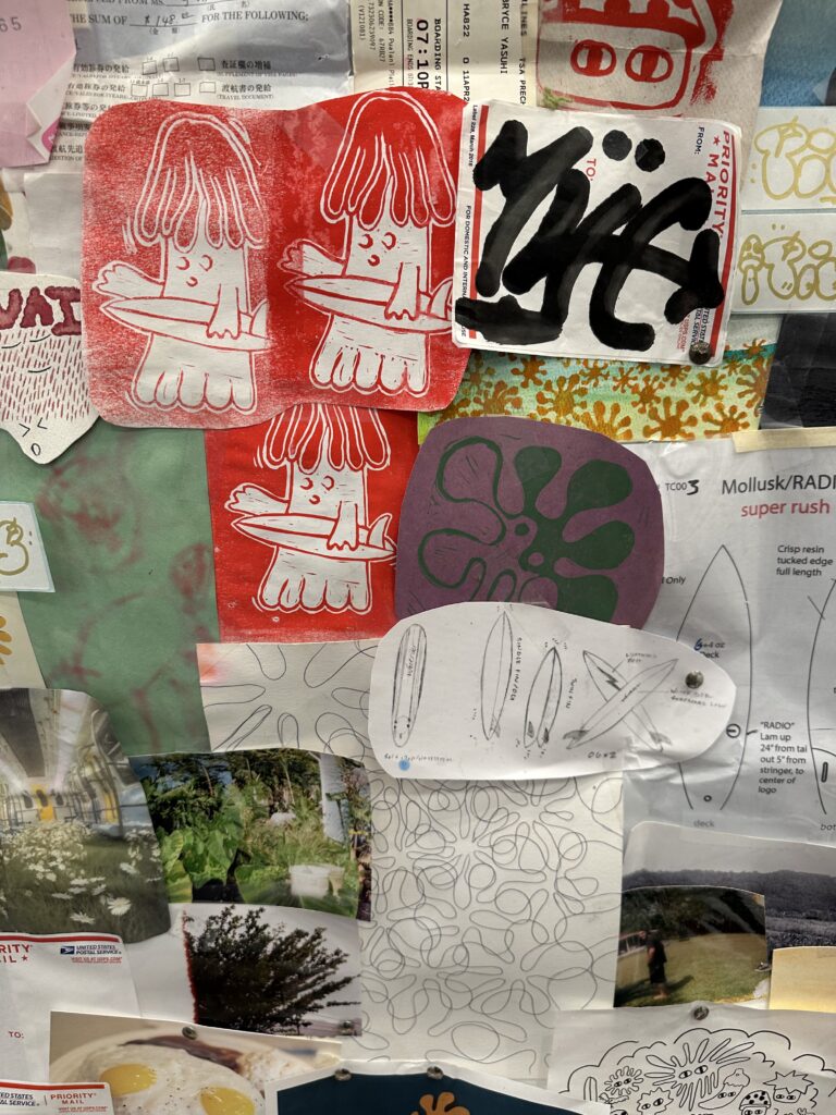 Bryce Baker's studio